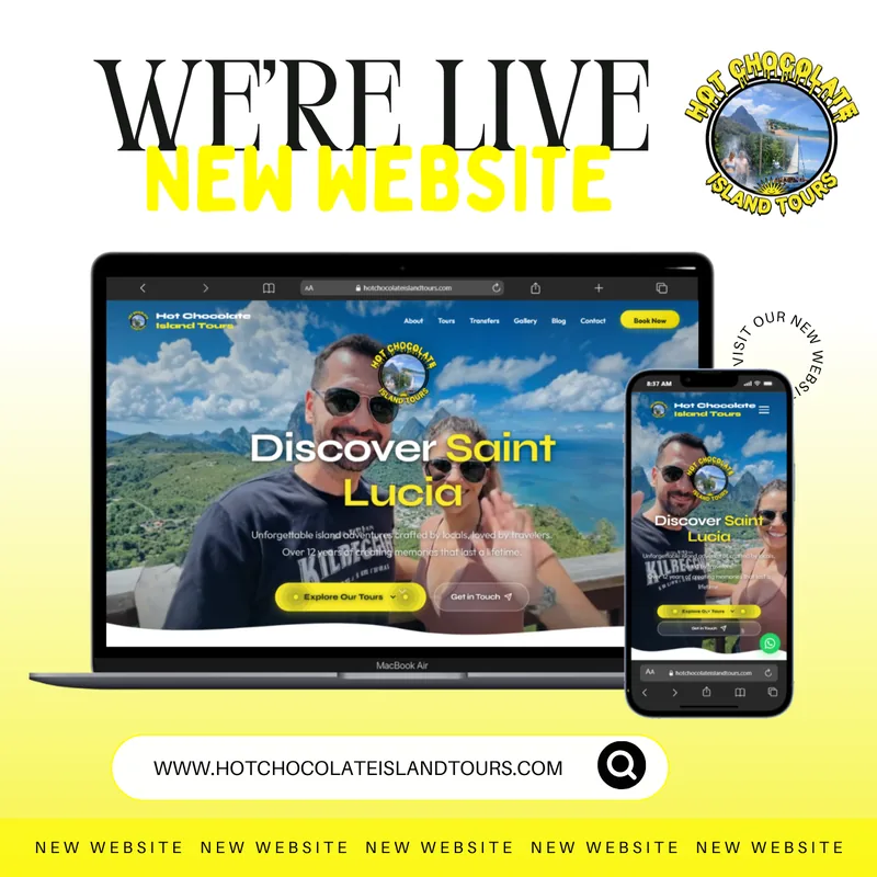 Hot Chocolate Island Tours Website Launch